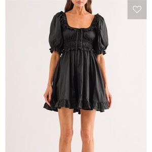 Sofie the Label - Puff Sleeve Mini Dress